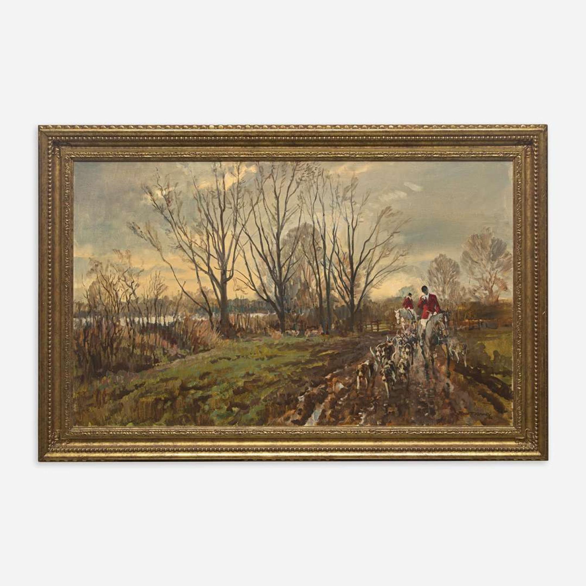 John Theodore Eardley Kenney (British, 1911–1972) After the Hunt
