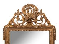 A Pair of Neoclassical Style Giltwood Mirrors