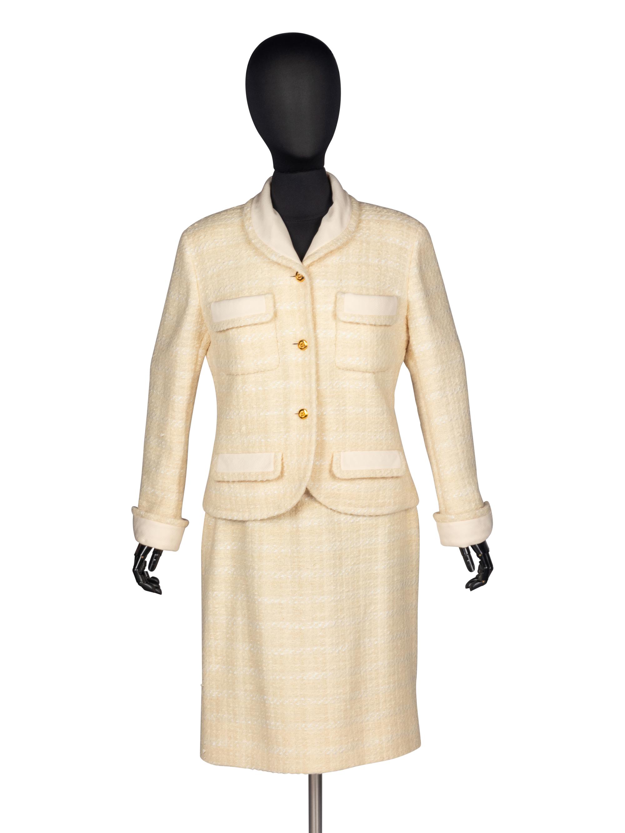 Chanel Tweed Skirt Suit
