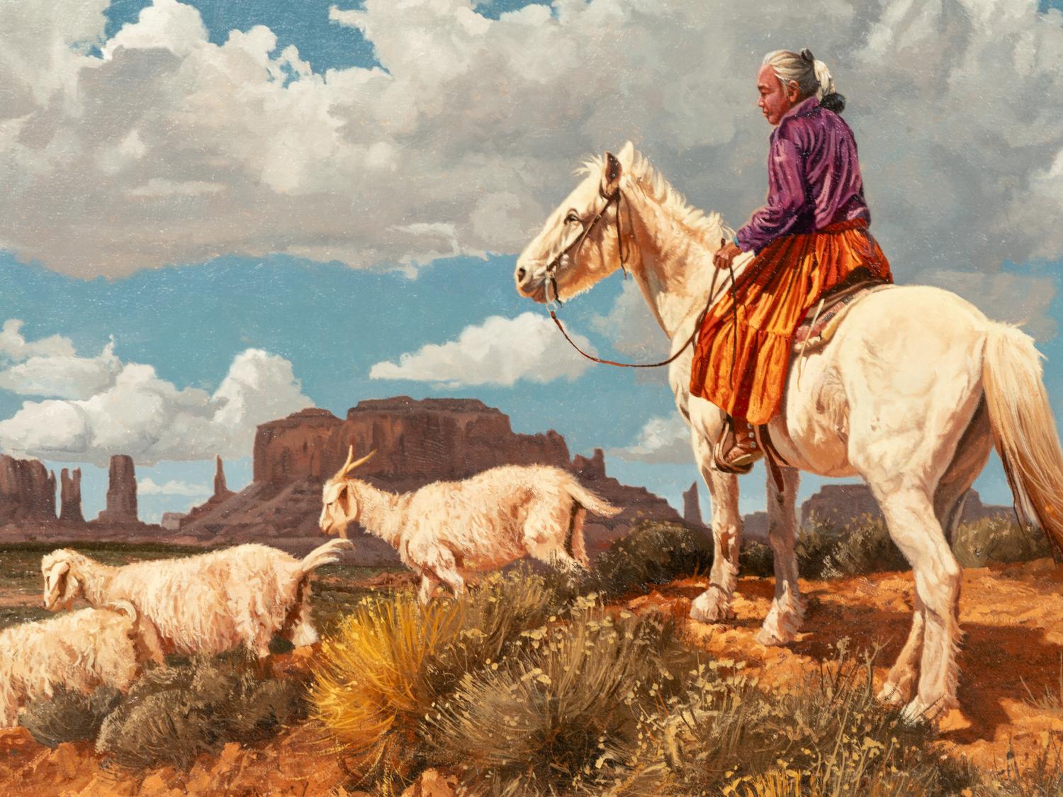 Herding Near Monument Valley