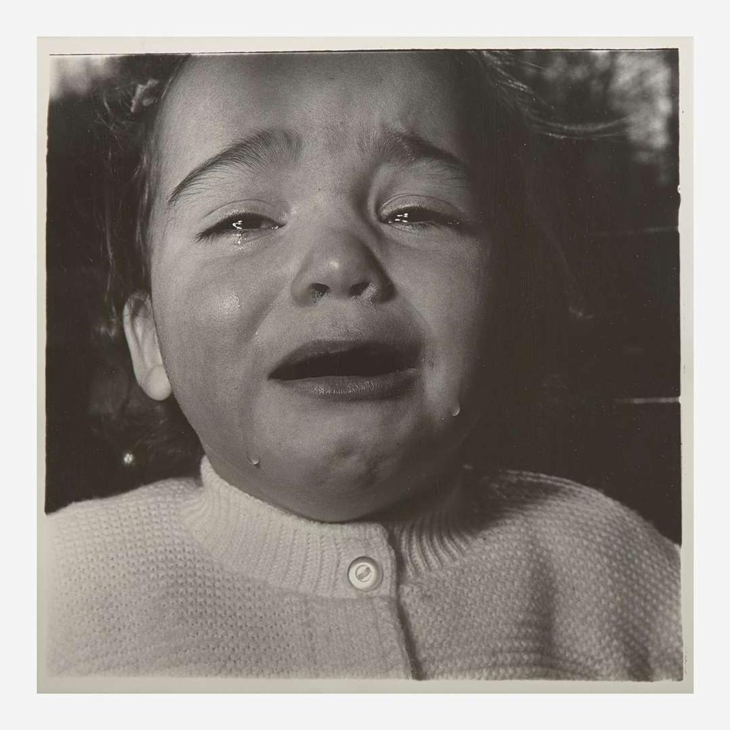 Diane Arbus (American, 1923-1971) A Child Crying, N.J.