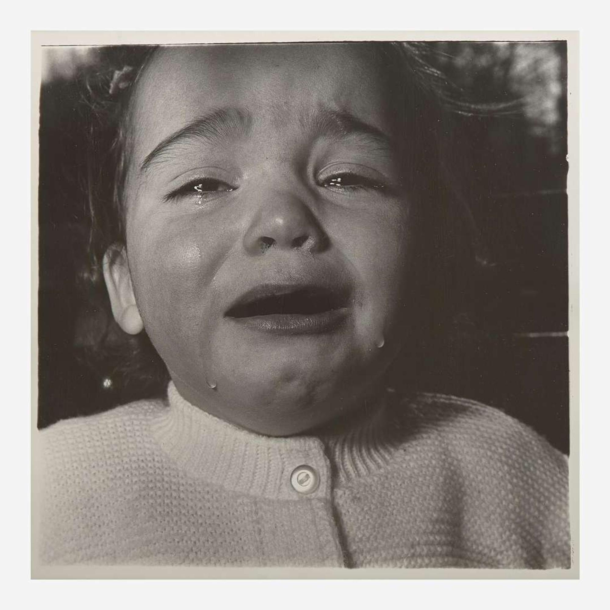 Diane Arbus (American, 1923-1971) A Child Crying, N.J.