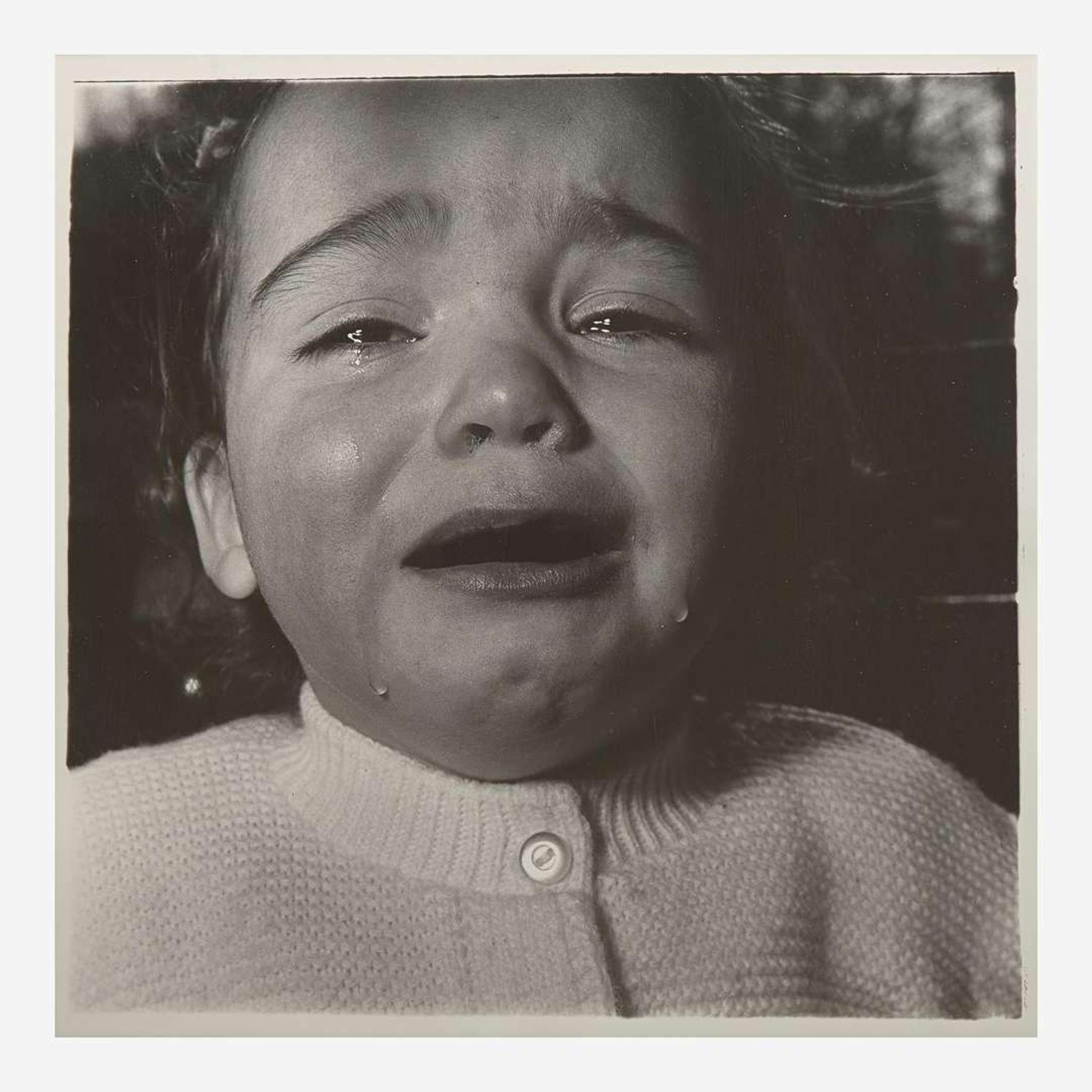 Diane Arbus (American, 1923-1971) A Child Crying, N.J.