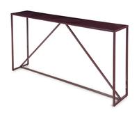 A Coated Steel Console Table Retailed by Blu Dot