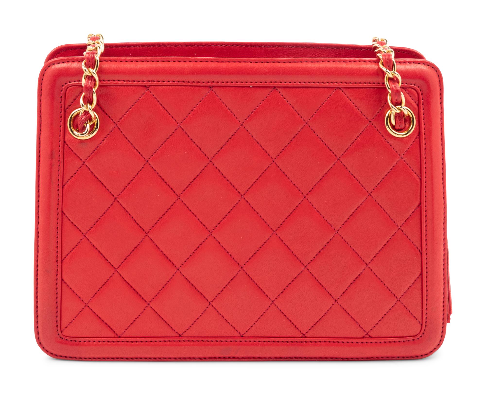 Chanel Quilted Leather Hand Bag, 1989-1991
