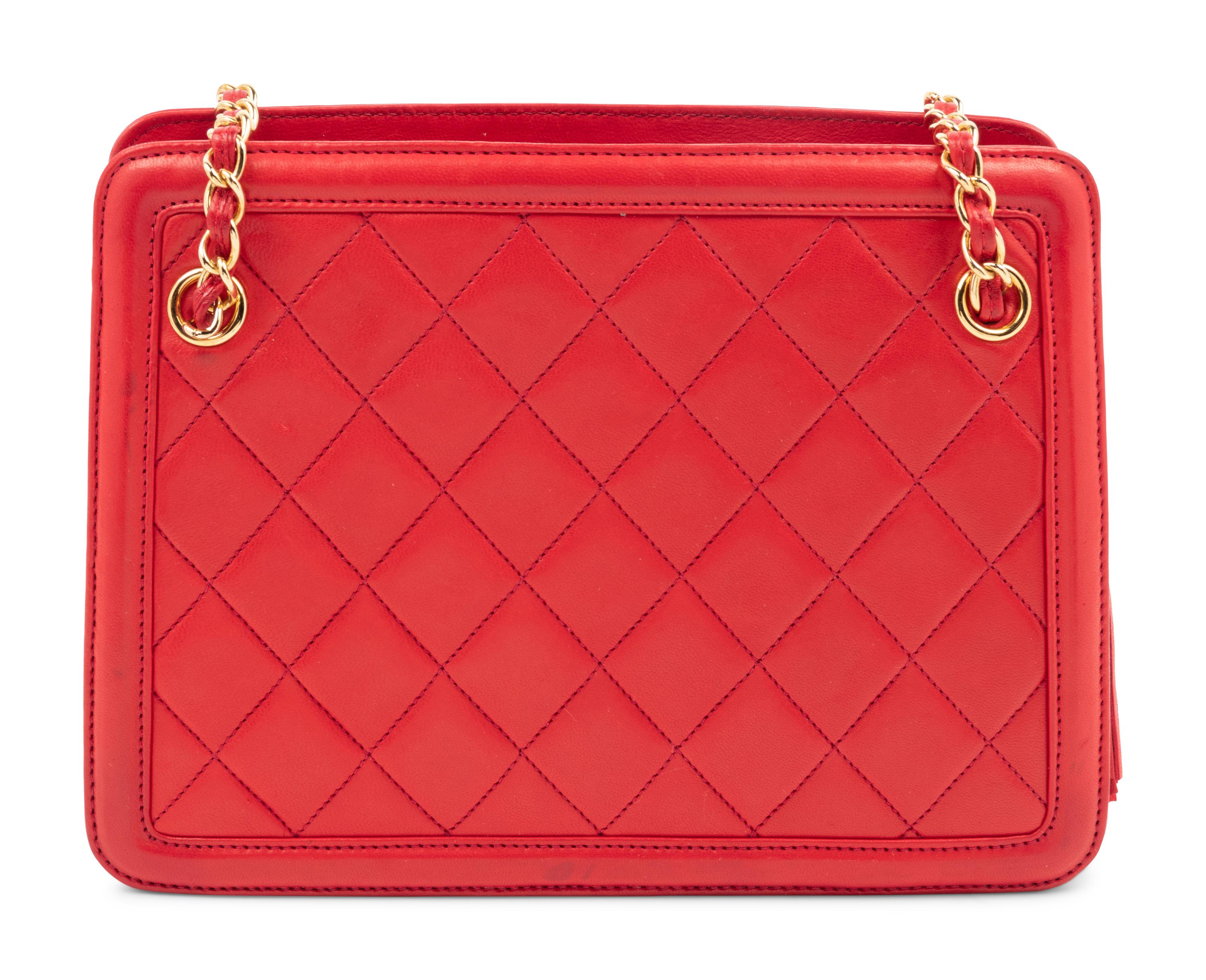 Chanel Quilted Leather Hand Bag, 1989-1991