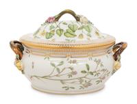 A Royal Copenhagen Flora Danica Porcelain Covered Tureen