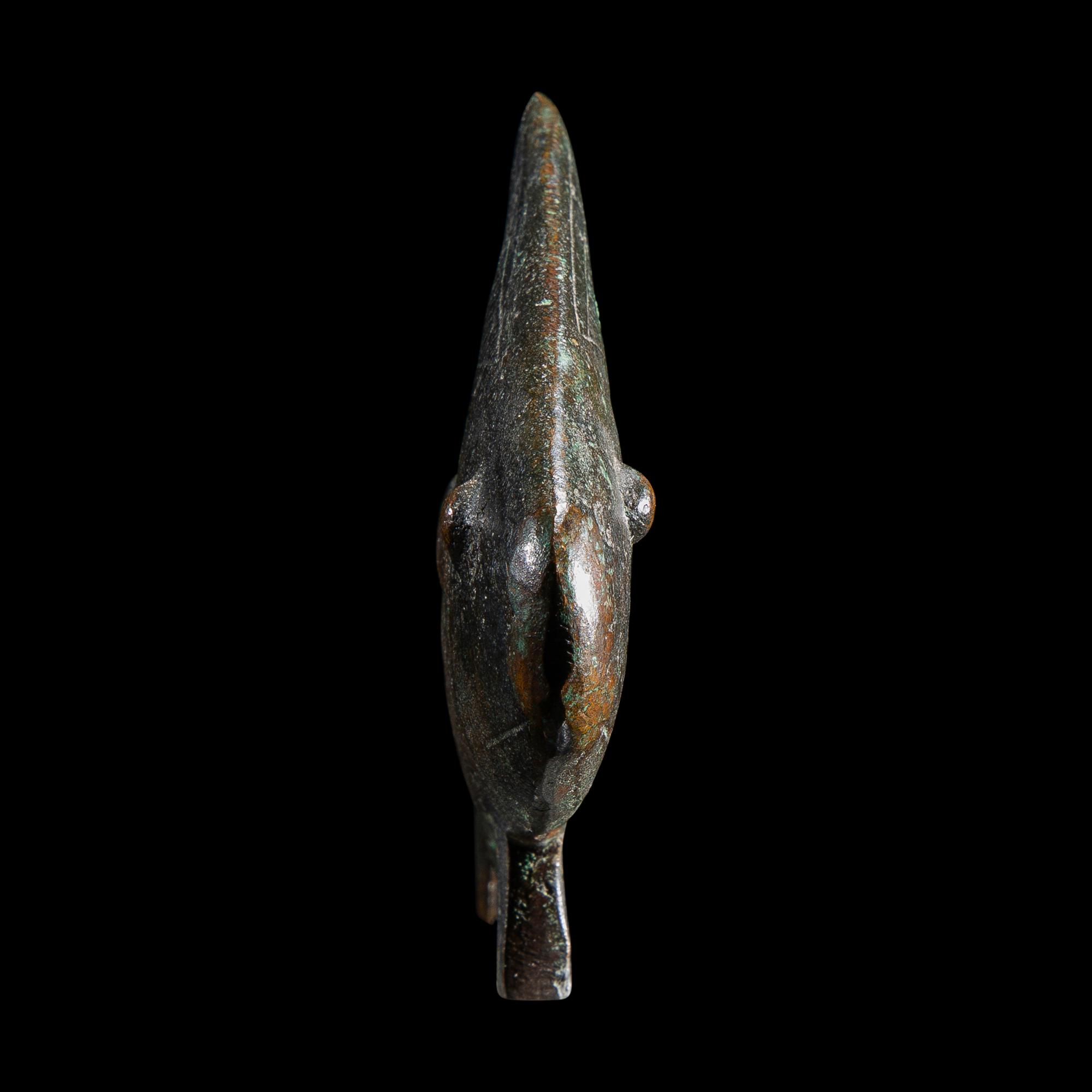 An Egyptian Bronze Oxyrhynchus Fish