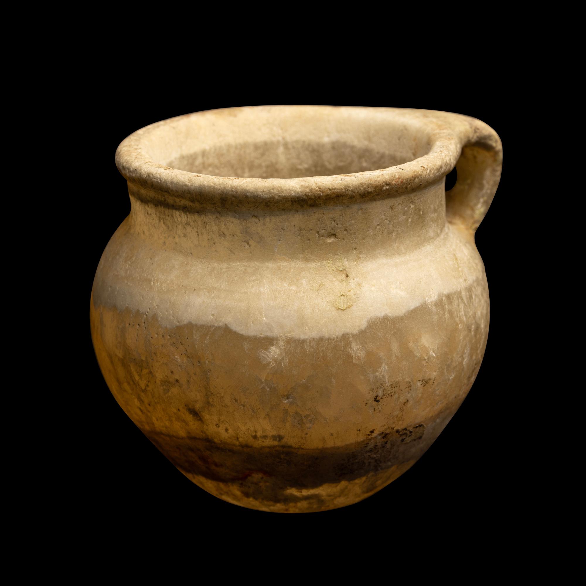An Egyptian Alabaster Jar