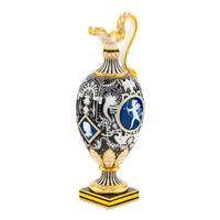A Minton Pâte-sur-Pâte and Parcel-Gilt Porcelain Ewer