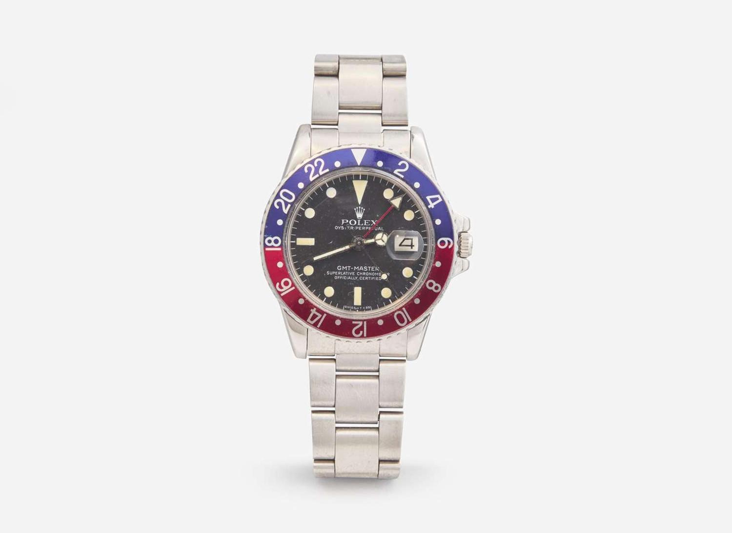 A Men's 1977 Rolex GMT Master