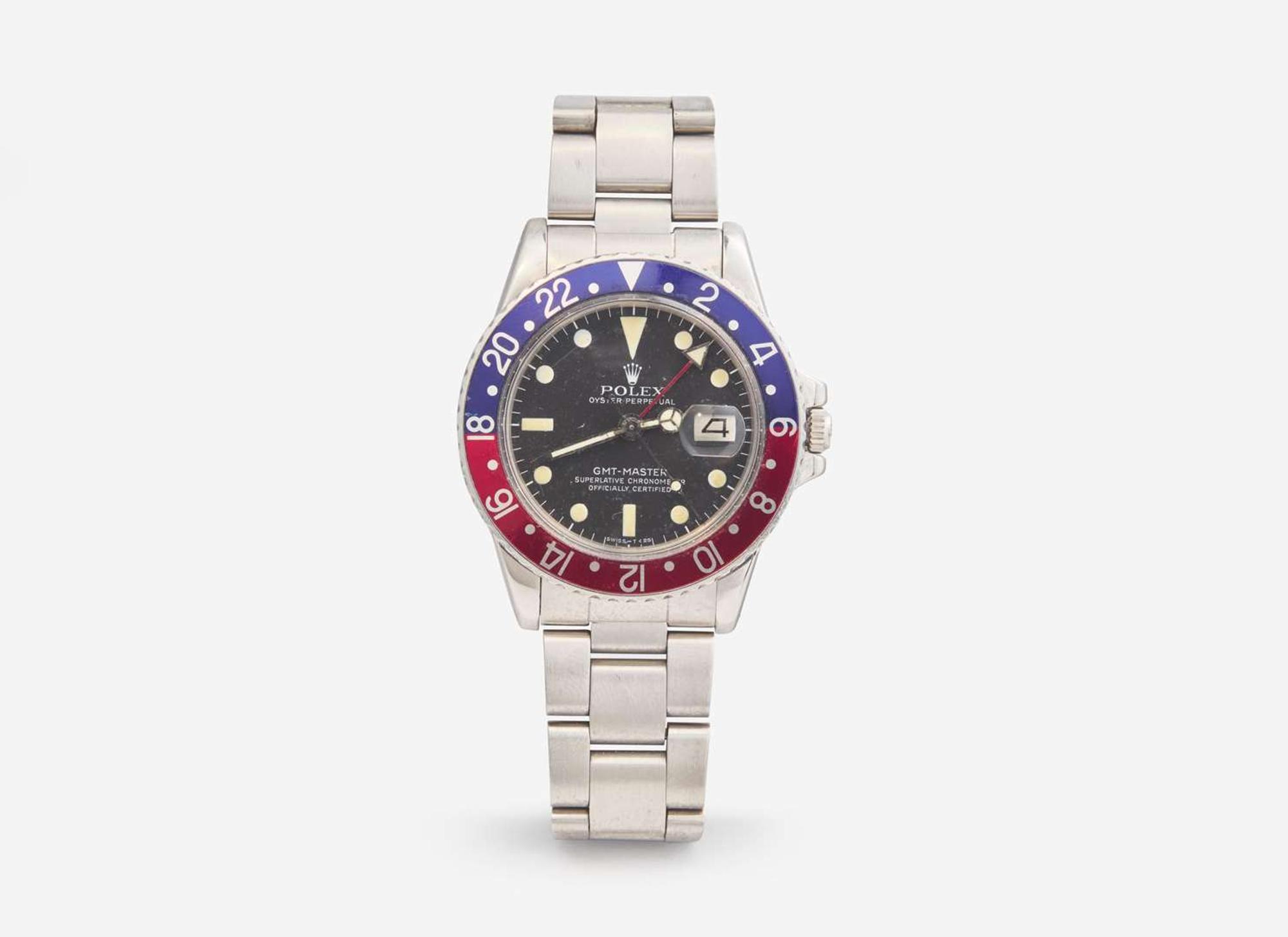 A Men's 1977 Rolex GMT Master
