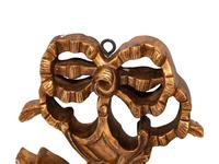 A Set of Four Louis XV Style Giltwood Single-Light Sconces