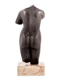 A Black Composition Female Torso
