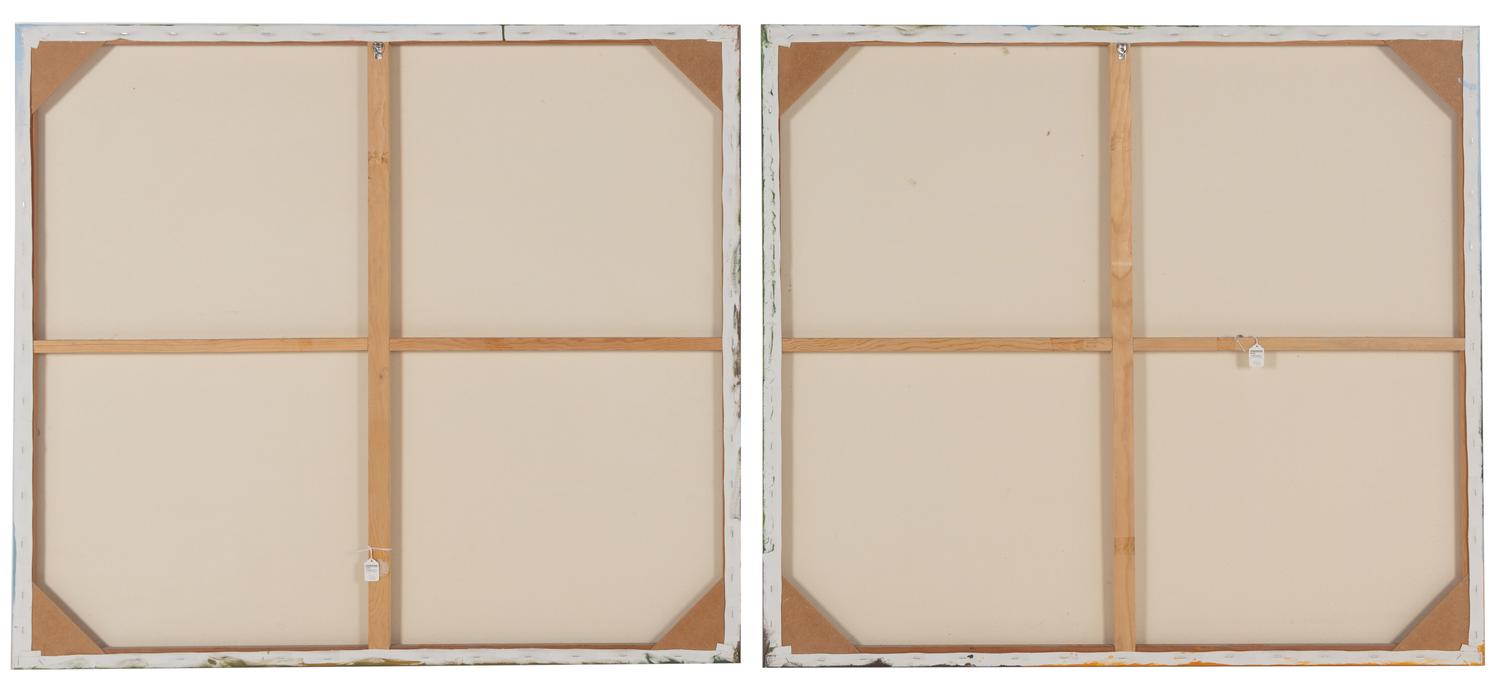 Walk Across the Sea (diptych)