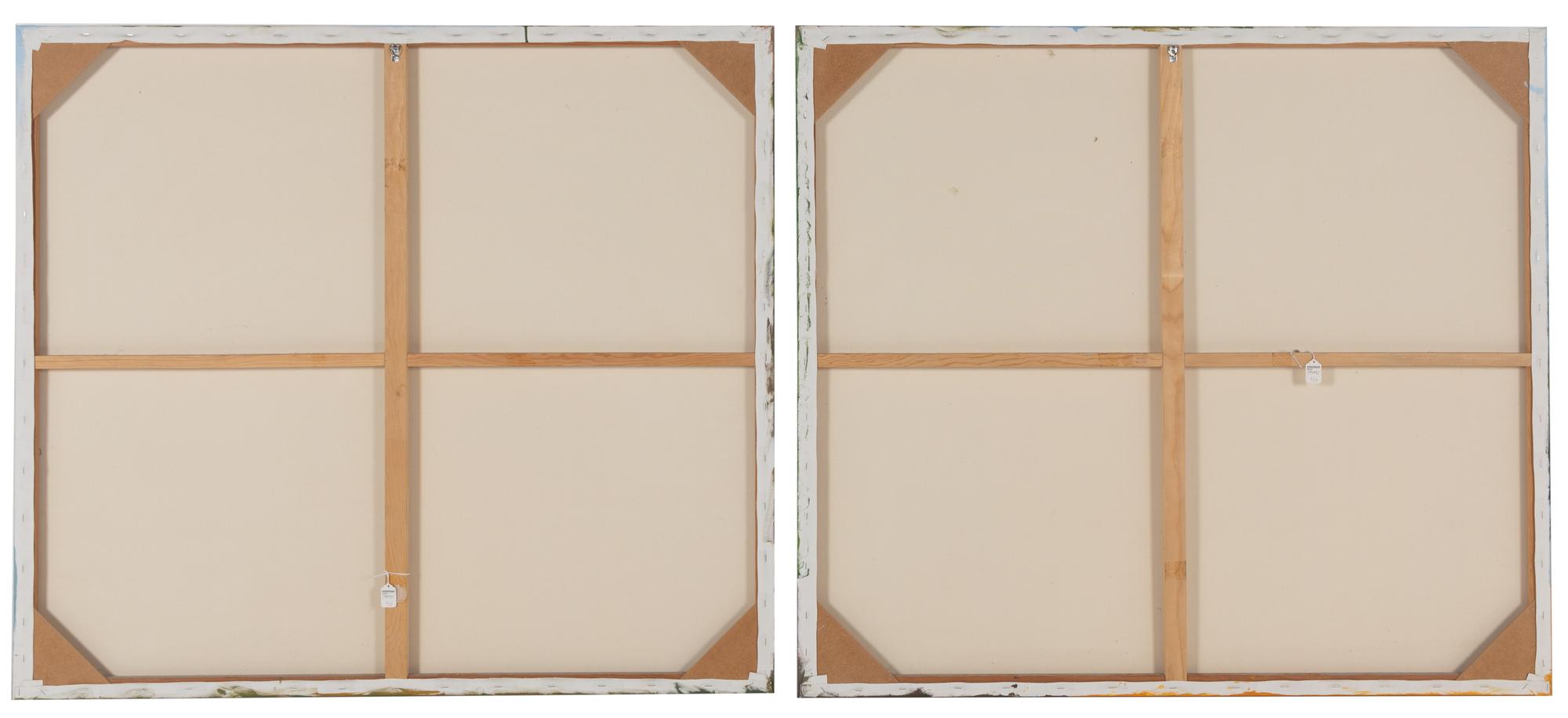 Walk Across the Sea (diptych)