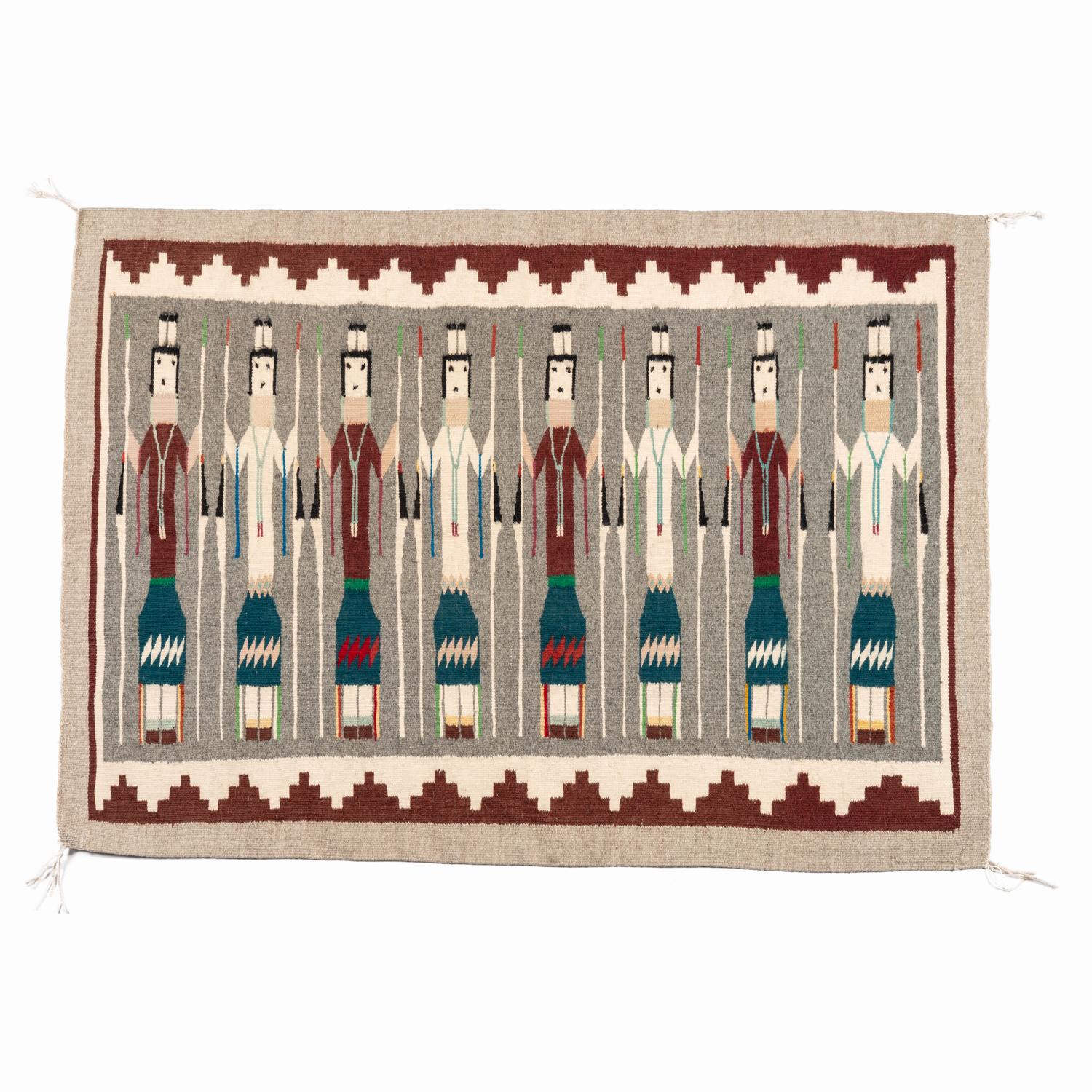 Navajo Yei Weaving / Rug