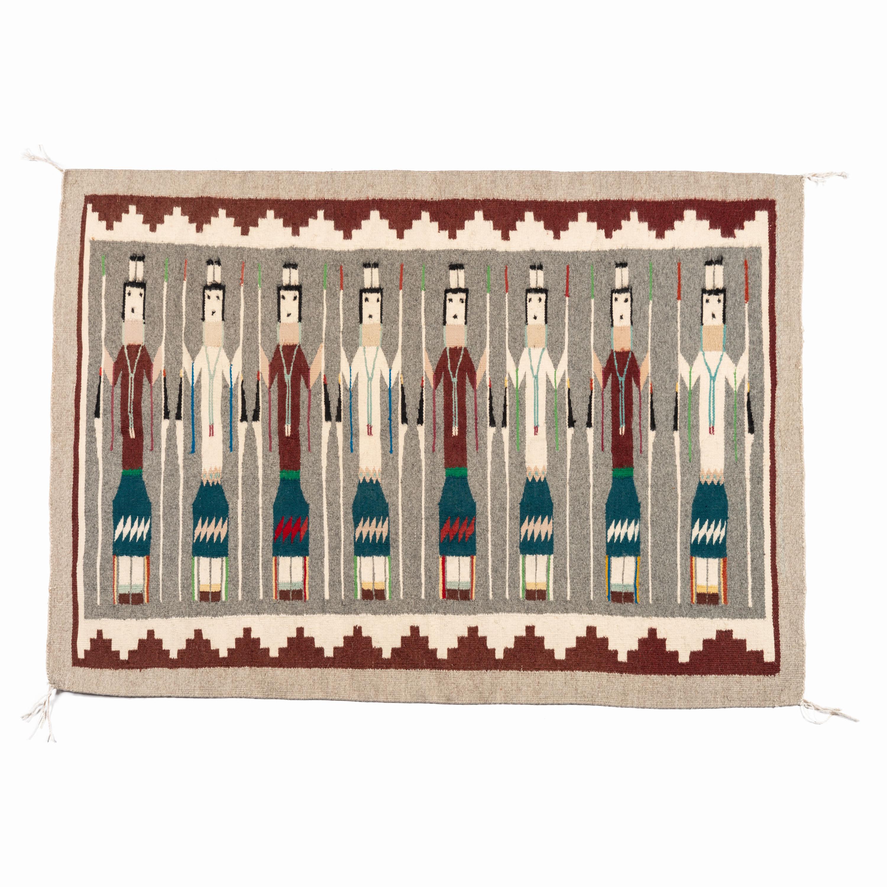 Navajo Yei Weaving / Rug