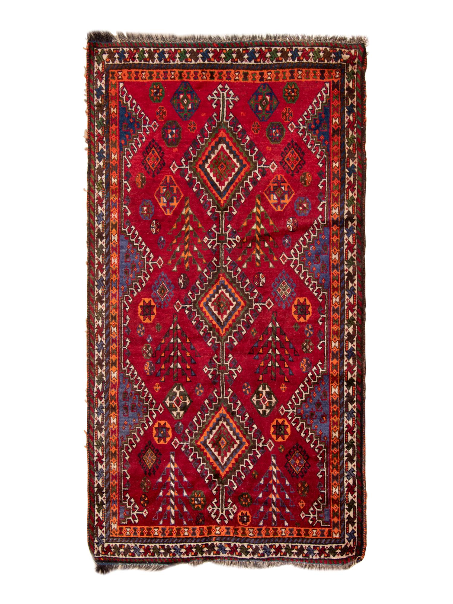 A Shiraz Wool Rug
