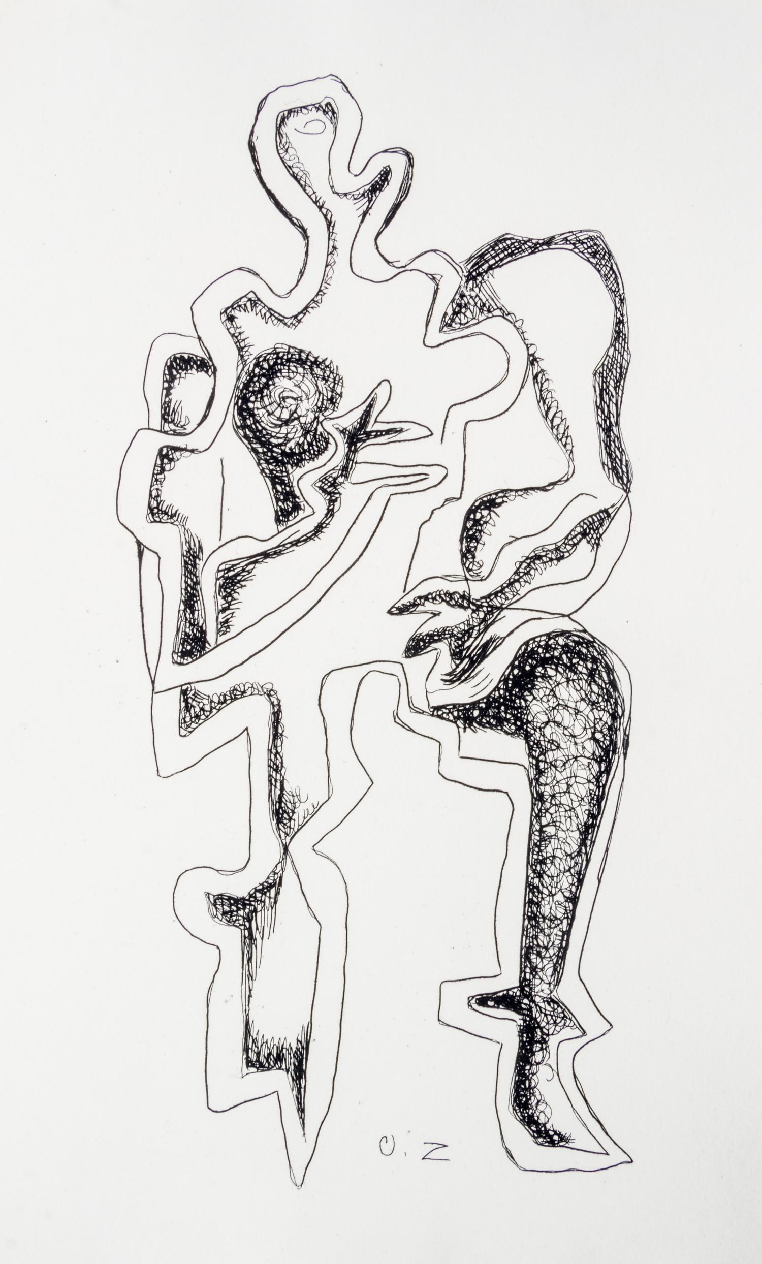 (ZADKINE, OSSIP) GANZO, ROBERT. Lespugue. Paris, 1966. Limited, signed.