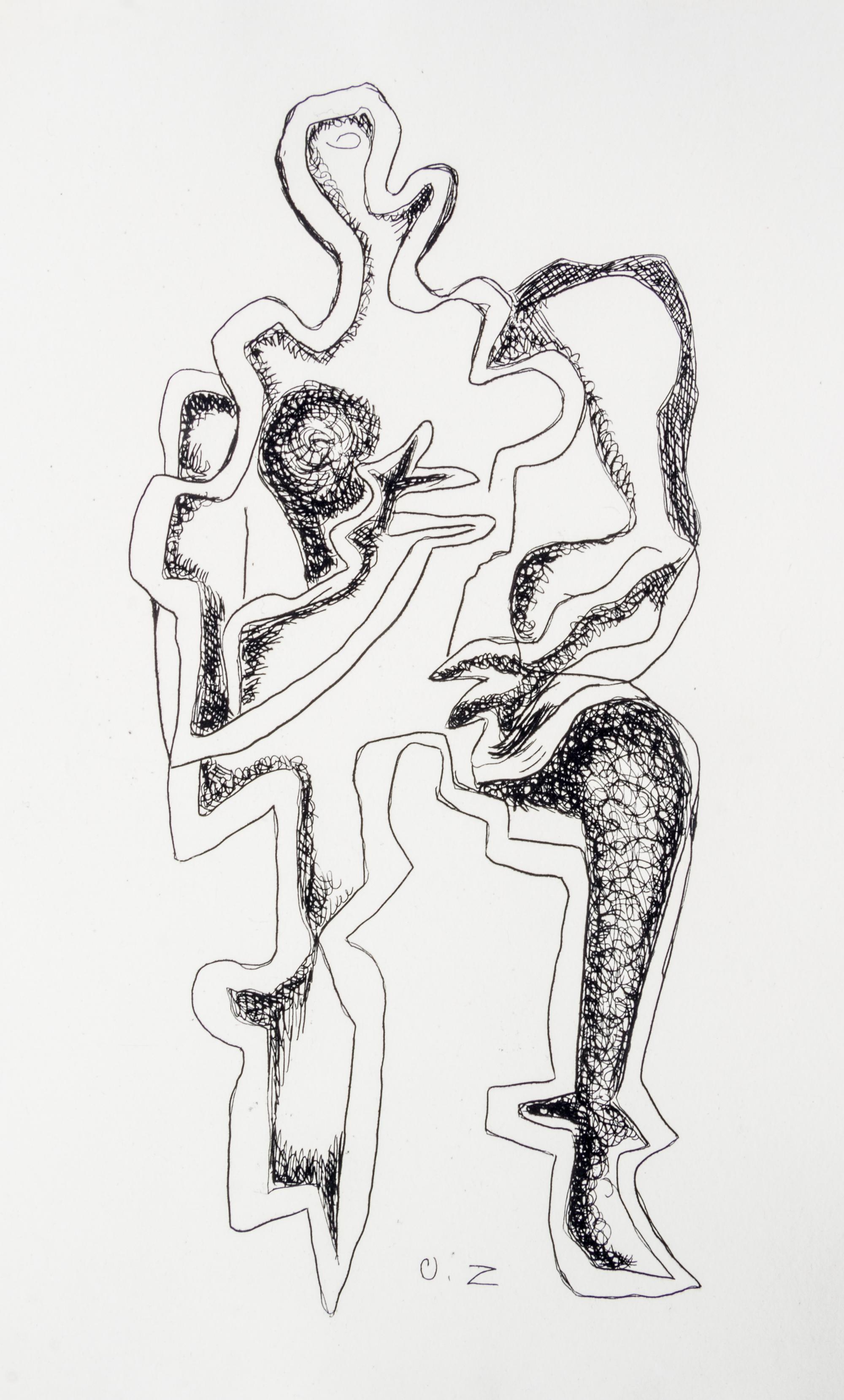 (ZADKINE, OSSIP) GANZO, ROBERT. Lespugue. Paris, 1966. Limited, signed.