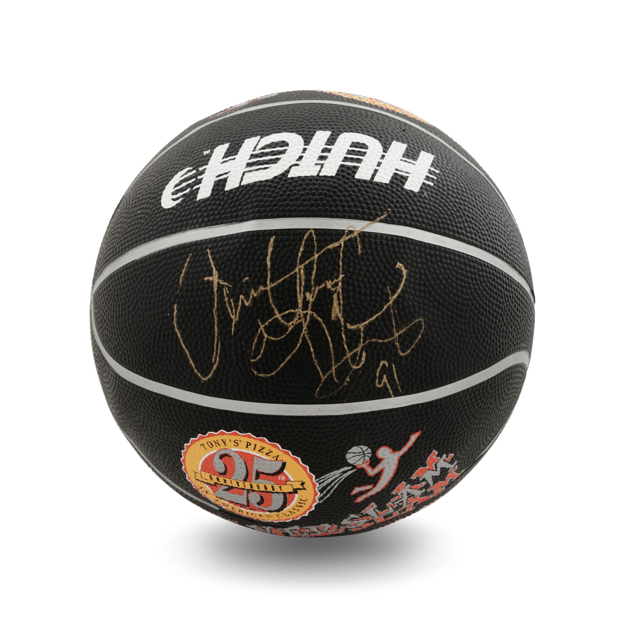 Two Chicago Bulls Signed Items Including Dennis Rodman and Steve Kerr,