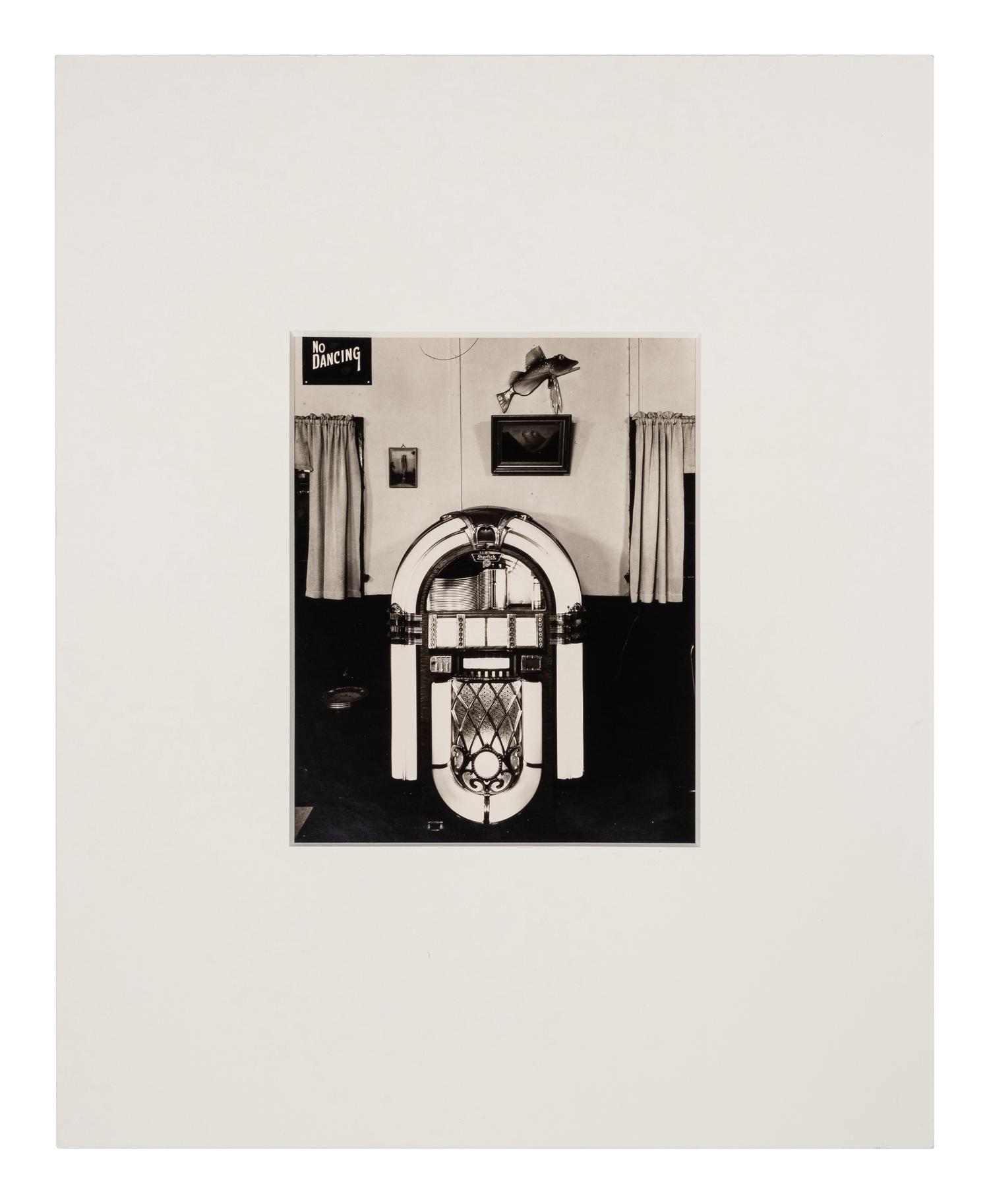 Wright Morris (1910-1998) Jukebox, Roadside Café, Southern Indiana, 1950