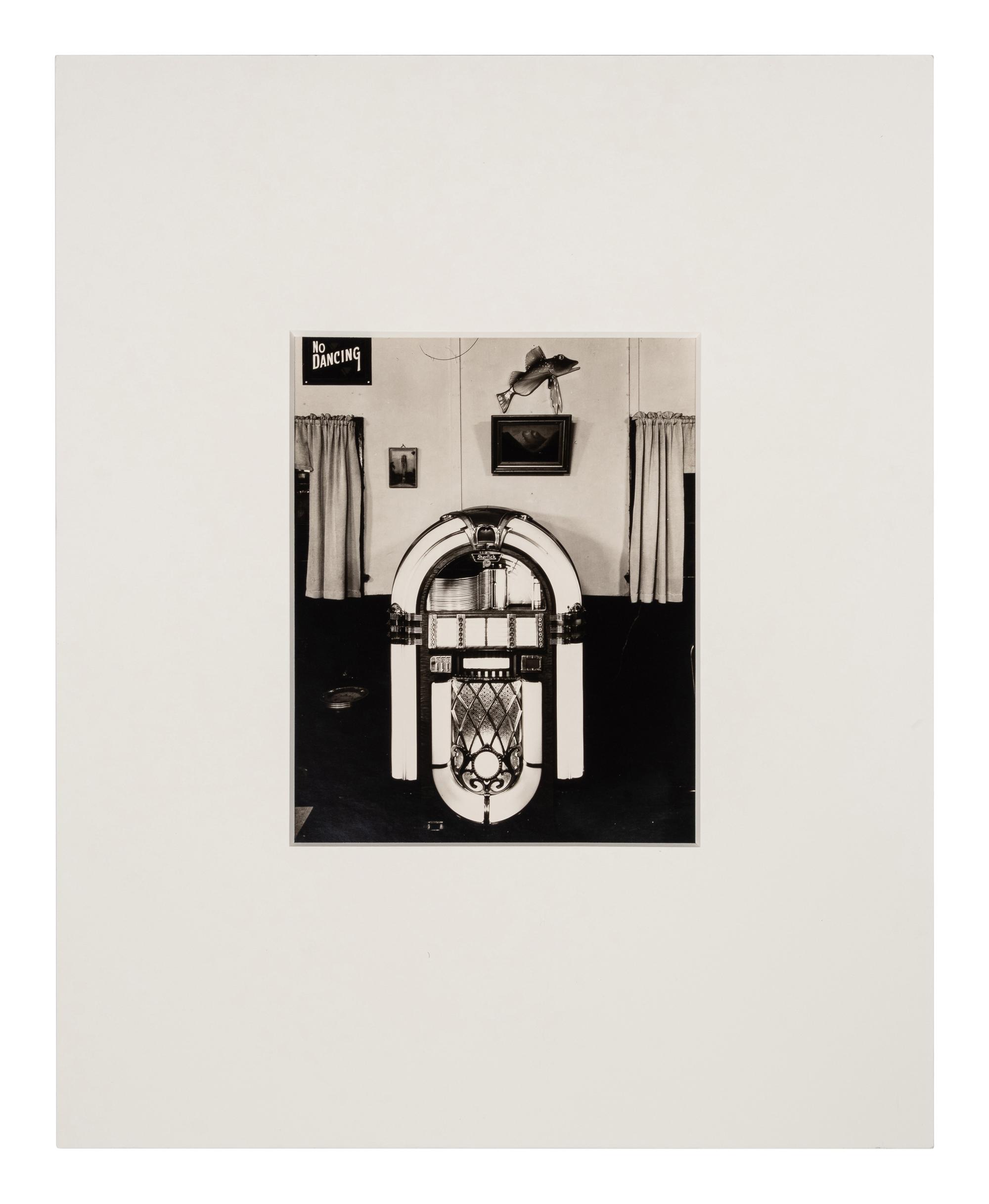 Wright Morris (1910-1998) Jukebox, Roadside Café, Southern Indiana, 1950