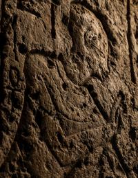 An Egyptian Limestone Relief