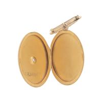 YELLOW GOLD LOCKET PIN