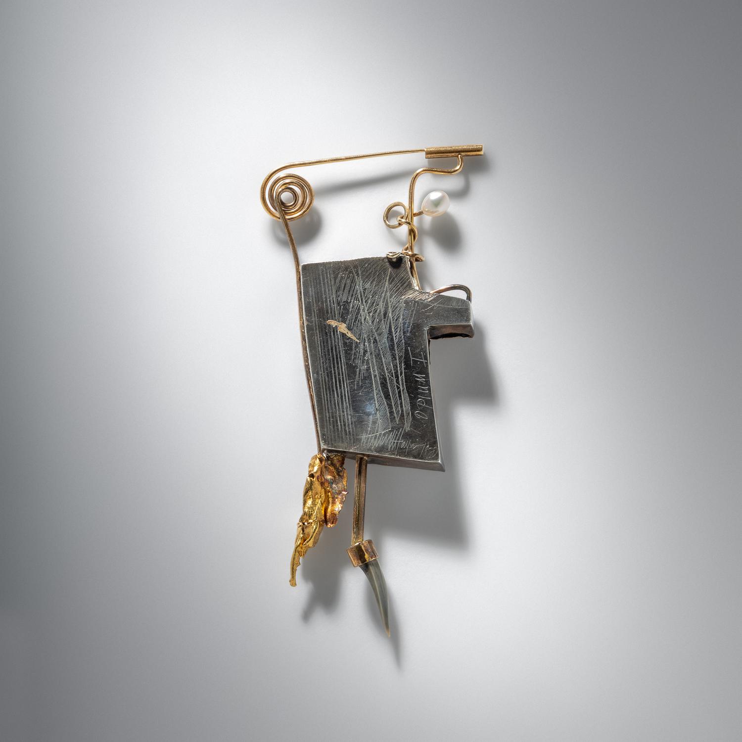 Brooch , Opium I 1980