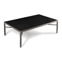 A Steel and Granite Coffee Table
