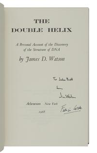 WATSON, James D. The Double Helix. A Personal Account of the Discovery of the Structure of DNA . New York: Atheneum, 1968.