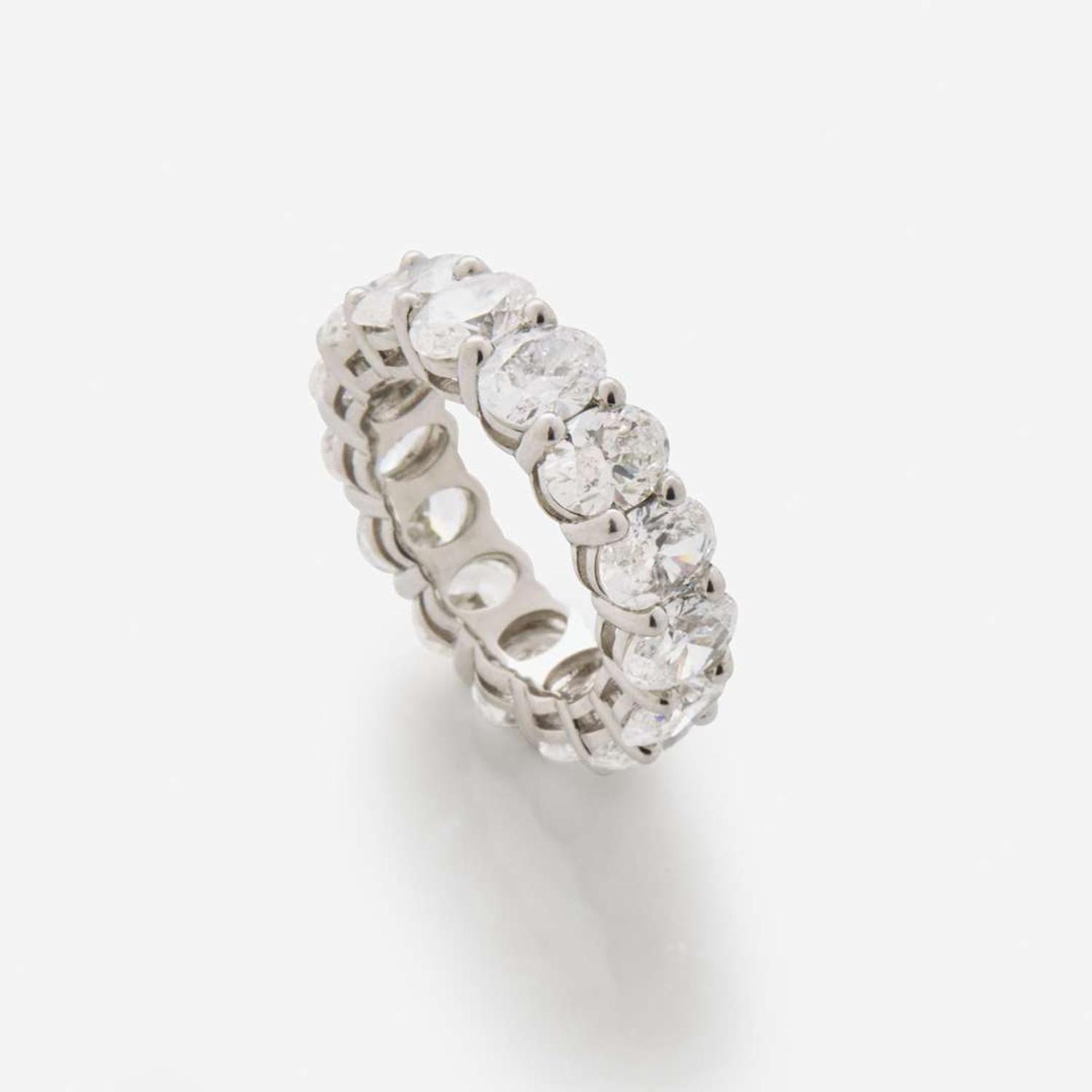 A Platinum and Diamond Eternity Ring