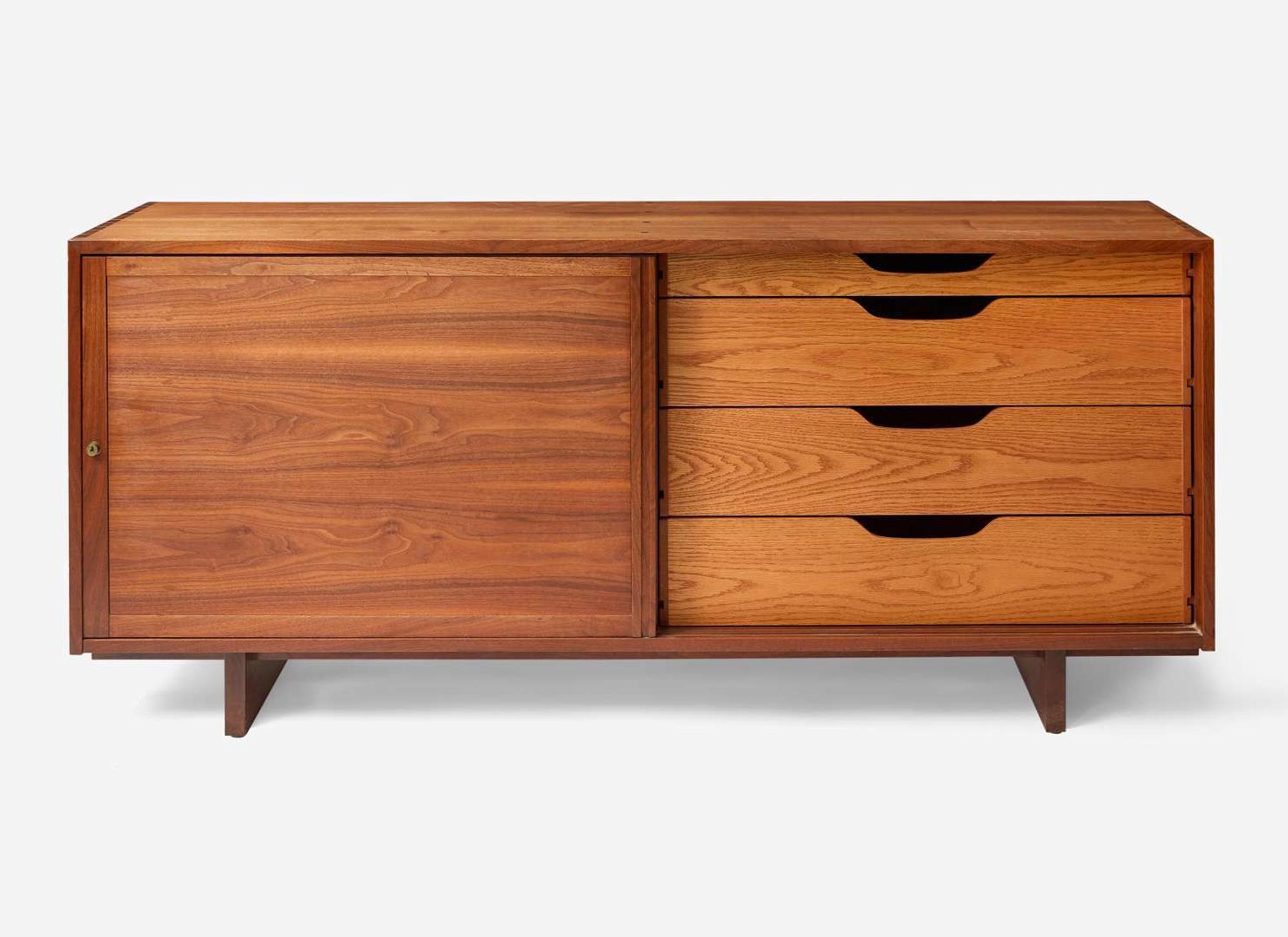 George Nakashima, Double Sliding-Door Cabinet