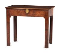 A Late George III Mahogany Architect's Desk
