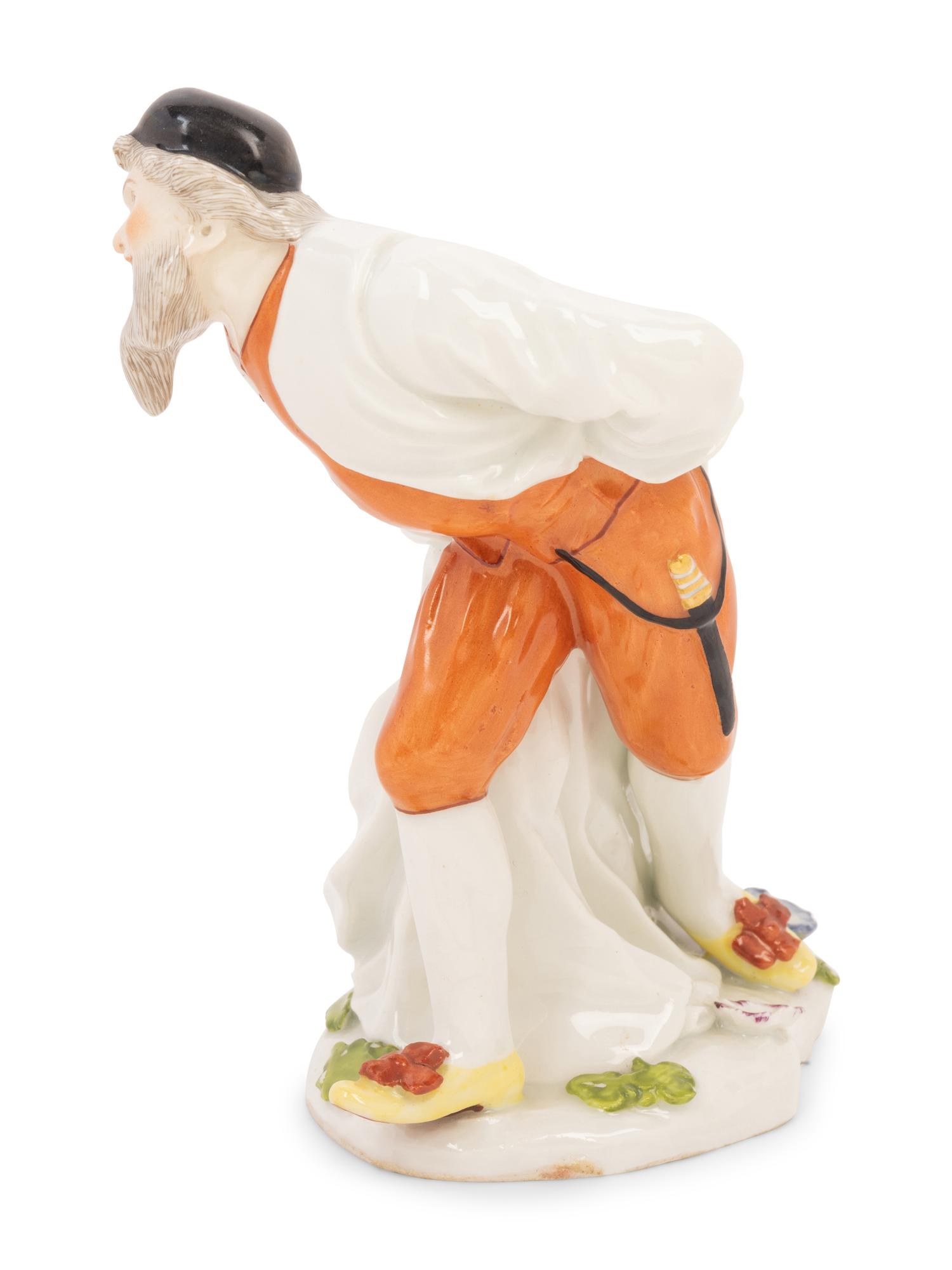 A Meissen Porcelain Figure of Pantaloon