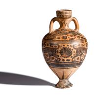 A Corinthian Black-Figured Amphoriskos