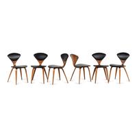 A Set of Six Dining Chairs