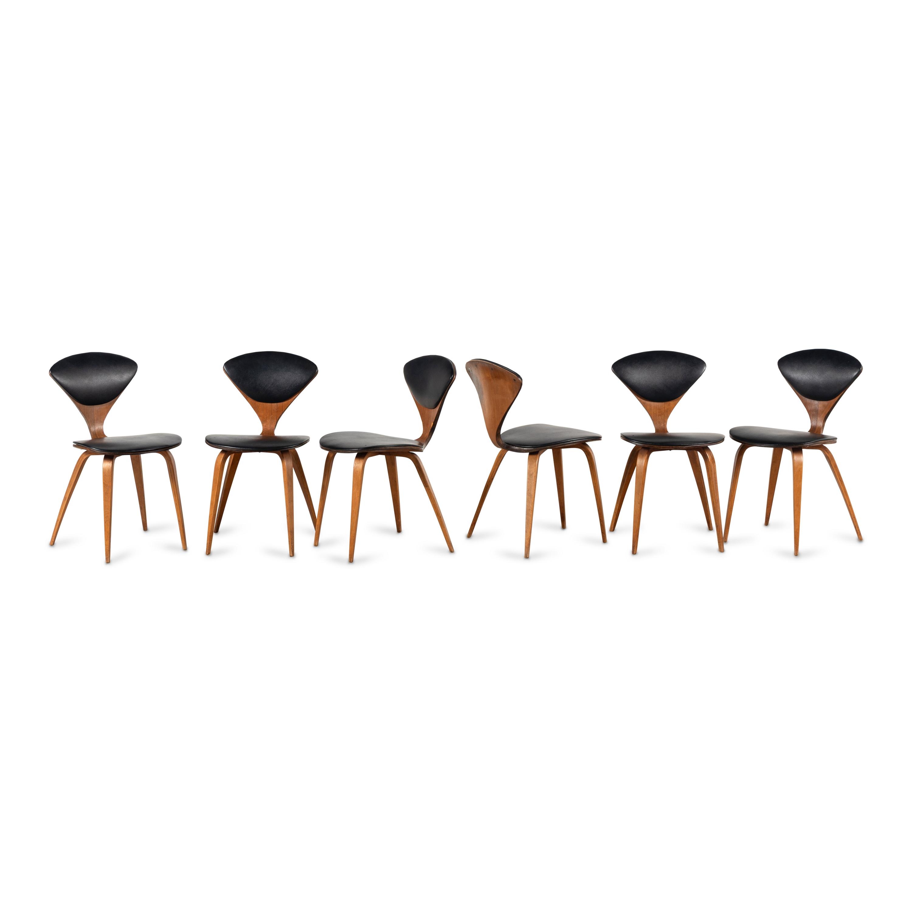 A Set of Six Dining Chairs