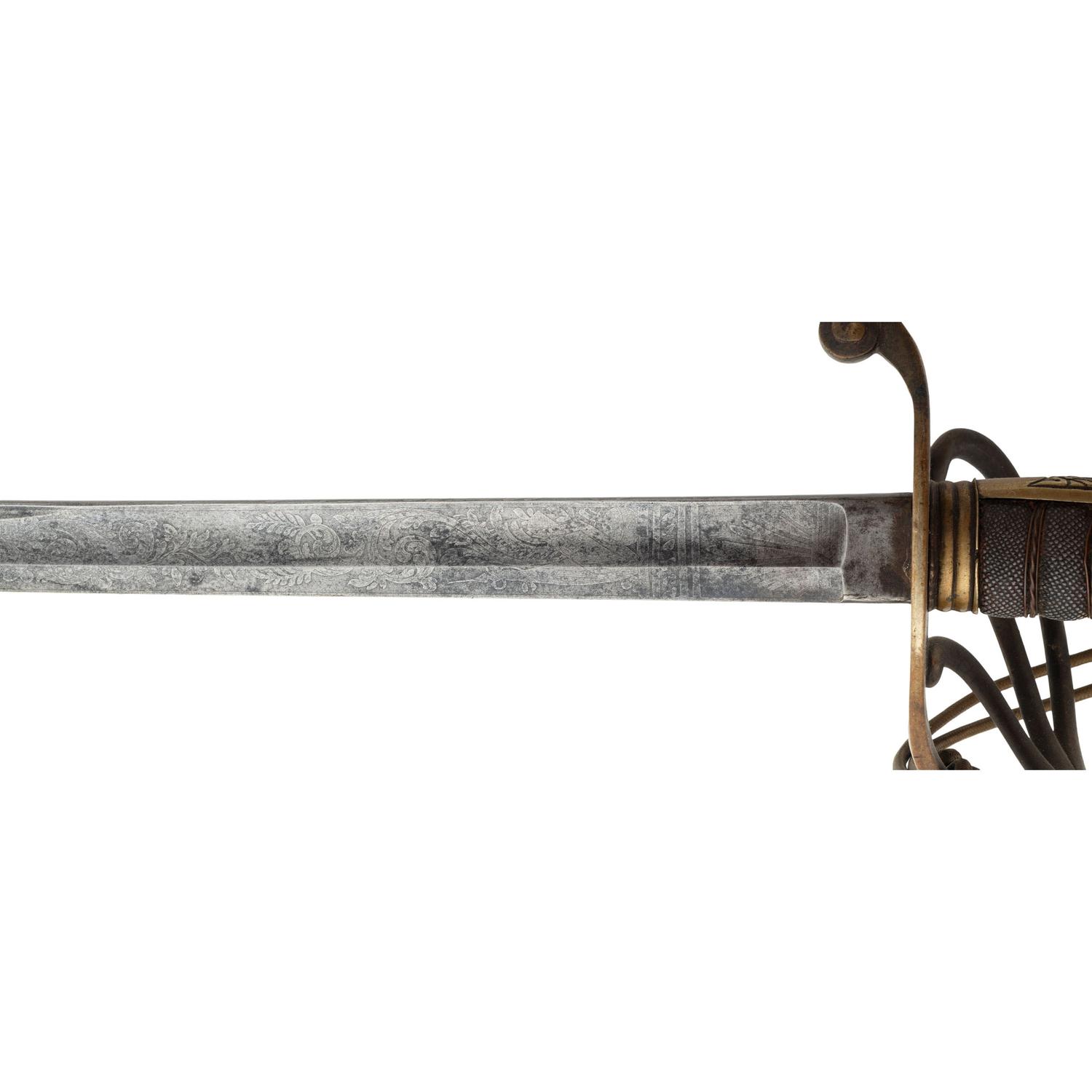 Non-Regulation Officer's Sword Presented to Lt. Charles J. Murphy - 38th New York Infantry - POW at Bull Run and Medal of Honor Recipient