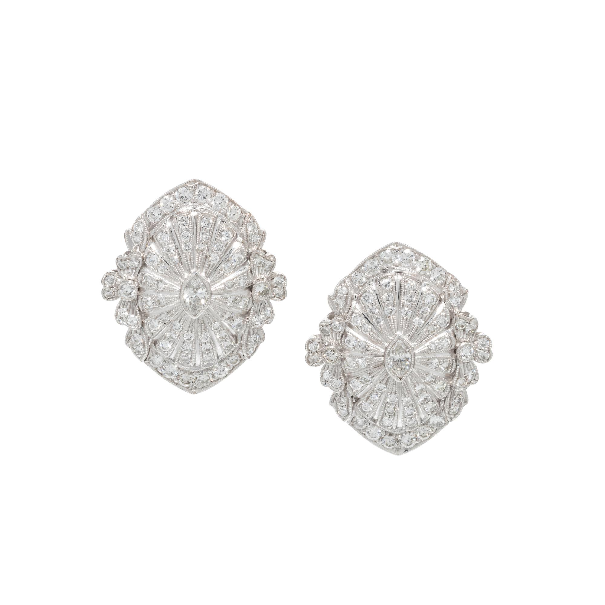DIAMOND EARCLIPS