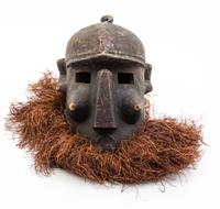 A Basuku Helmet Mask Height 13 inches.