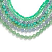 TIFFANY & CO., HARDSTONE TORSADE NECKLACE