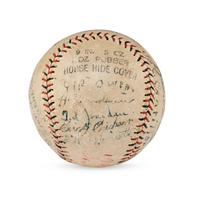 A 1923 Minneapolis Millers Team Signed Autograph Baseball