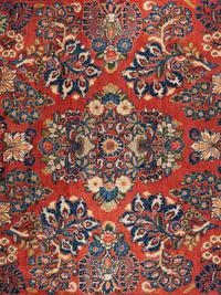 A Sarouk Wool Rug