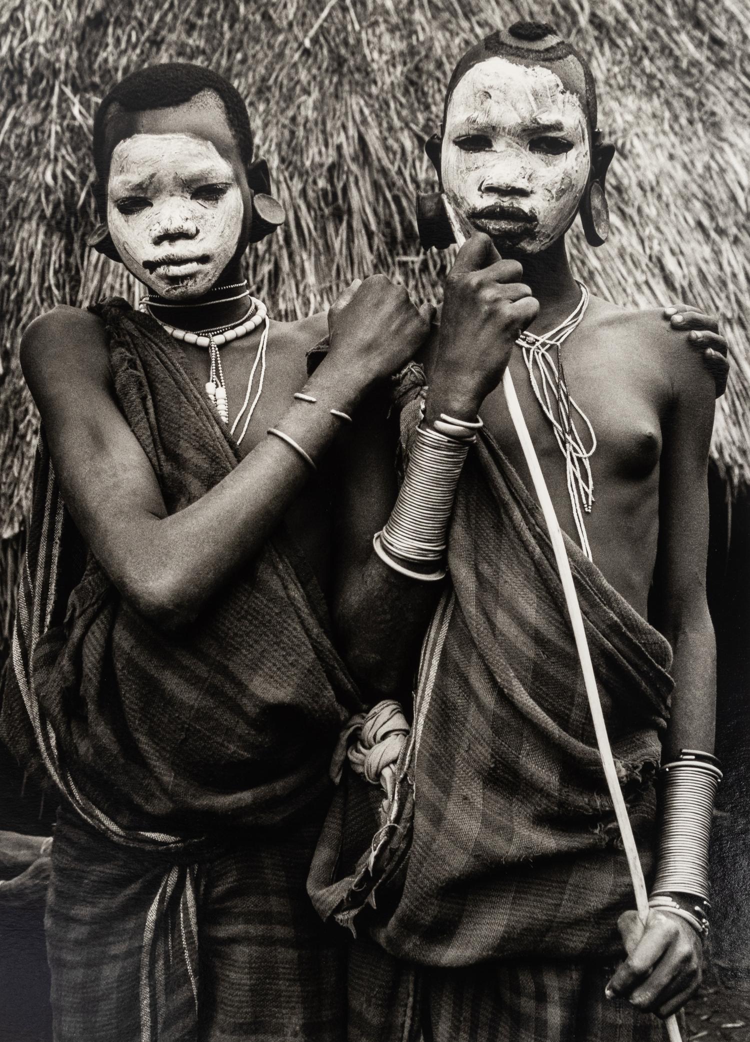 Sebastião Salgado (born 1944) Portraits in the Surma Village of Bebeletsho, In the Maji Region, South Region, South Omo, Ethiopia, 2007