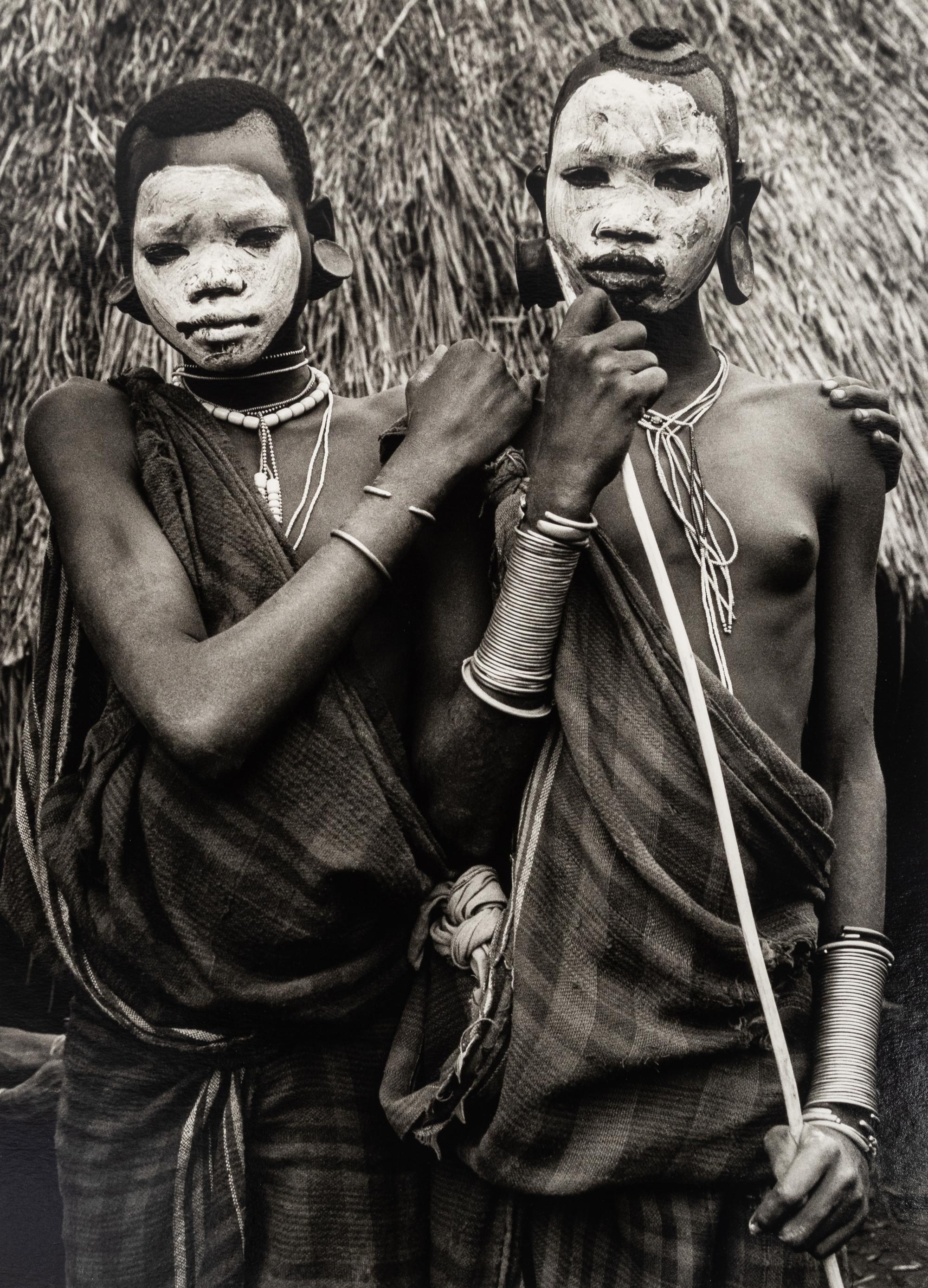 Sebastião Salgado (born 1944) Portraits in the Surma Village of Bebeletsho, In the Maji Region, South Region, South Omo, Ethiopia, 2007