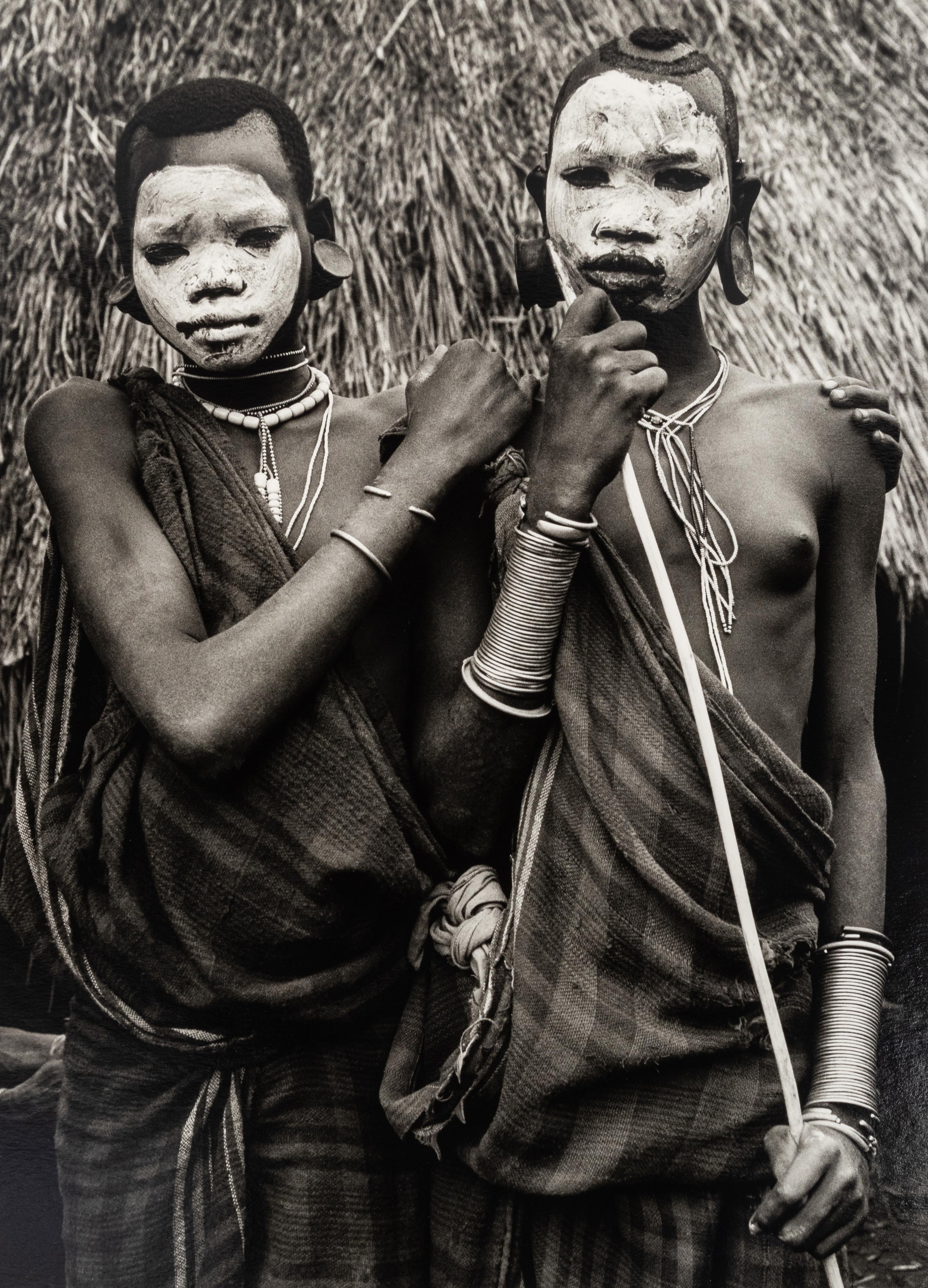 Sebastião Salgado (born 1944) Portraits in the Surma Village of Bebeletsho, In the Maji Region, South Region, South Omo, Ethiopia, 2007