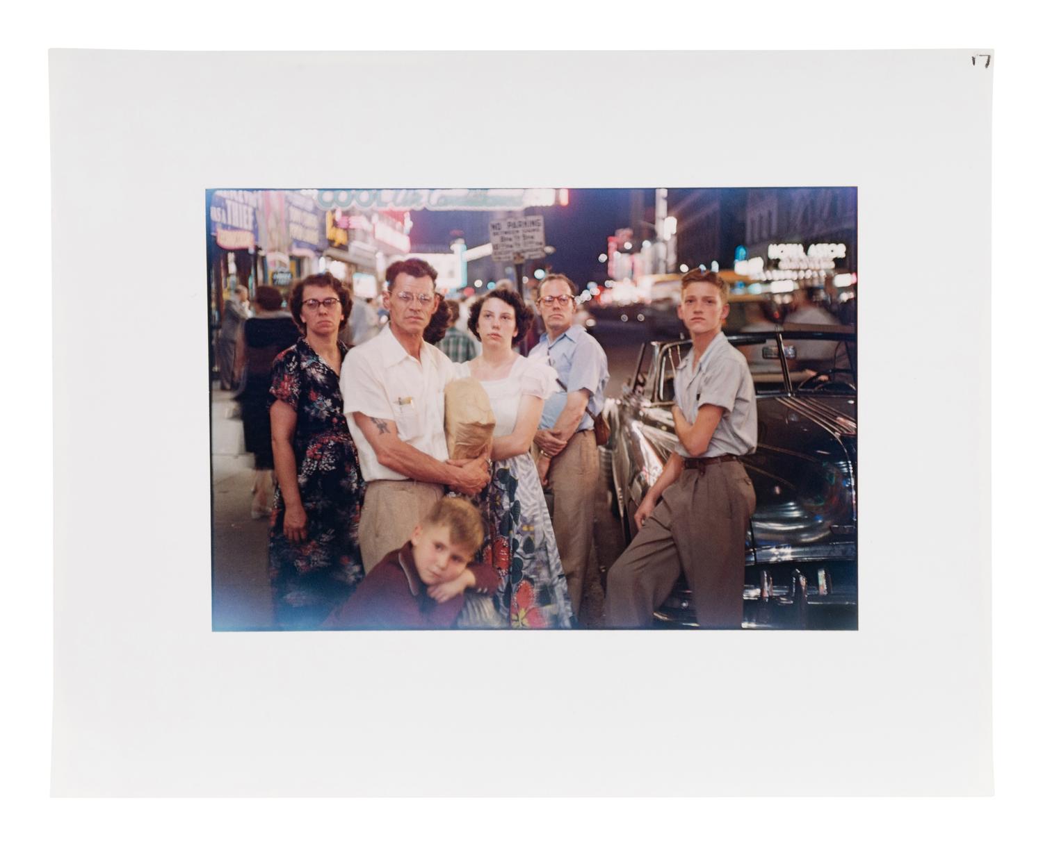 A group of six works depicting New York